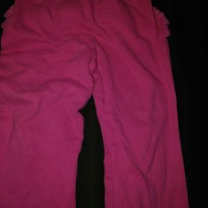 Pink toddler pants
